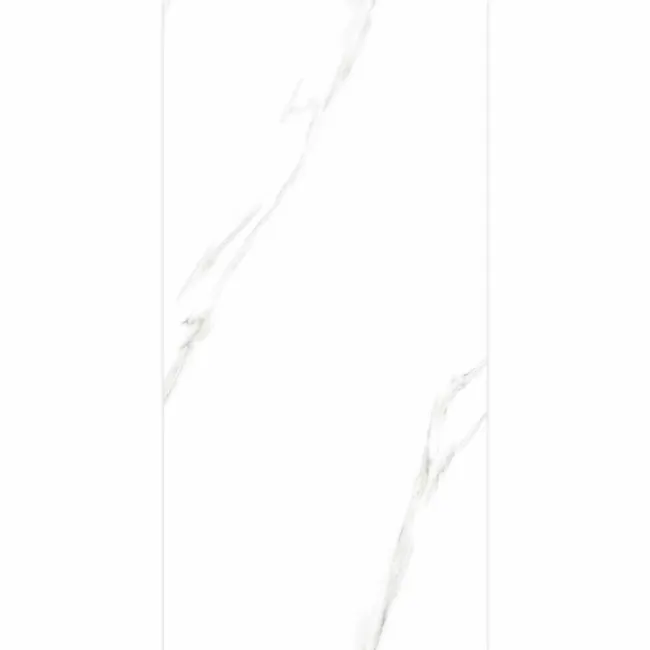 Alaskan Calacatta White Marble Effect Gloss Ceramic Wall Tile