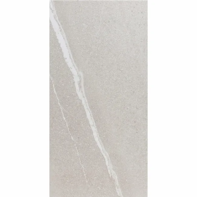 Allegro Grey Stone Effect Matt Porcelain Wall and Floor Tile