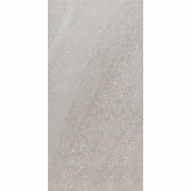 Allegro Grey Stone Effect Matt Porcelain Wall and Floor Tile