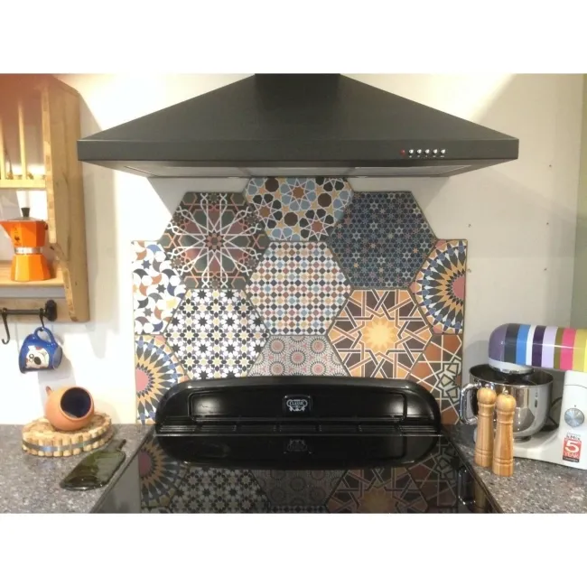 Andalucia Hexagon Patterned Porcelain Wall And Floor Tiles