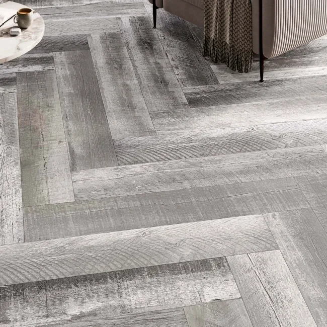 Art Wood Grey Matt Wood Effect Porcelain Floor Tile