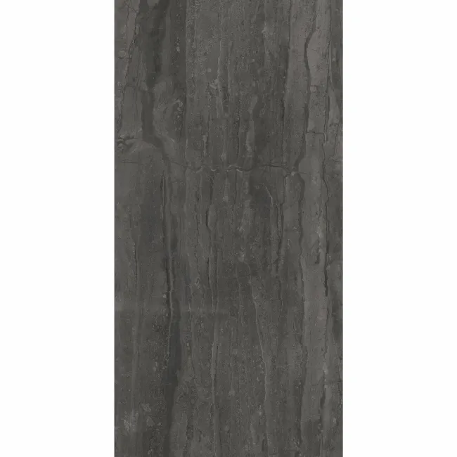 Boscostone Anthracite Rectified Matt Stone Effect Porcelain Wall and Floor Tile