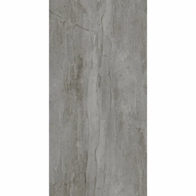 Boscostone Grey Rectified Matt Stone Effect Porcelain Wall and Floor Tile