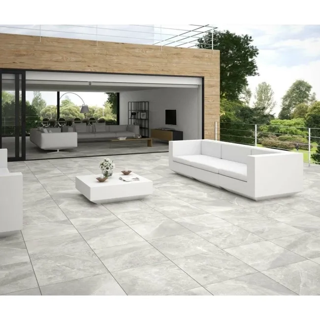 Maverick Grey Outdoor Slab Tiles