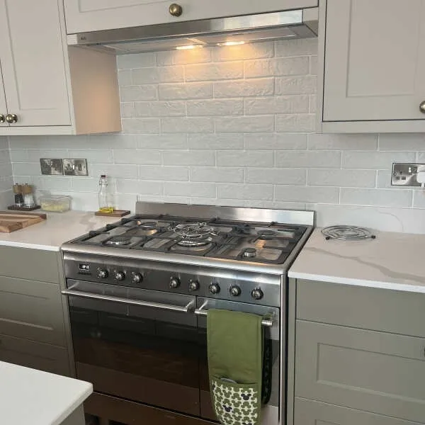 Muralla White Brick Wall Tiles
