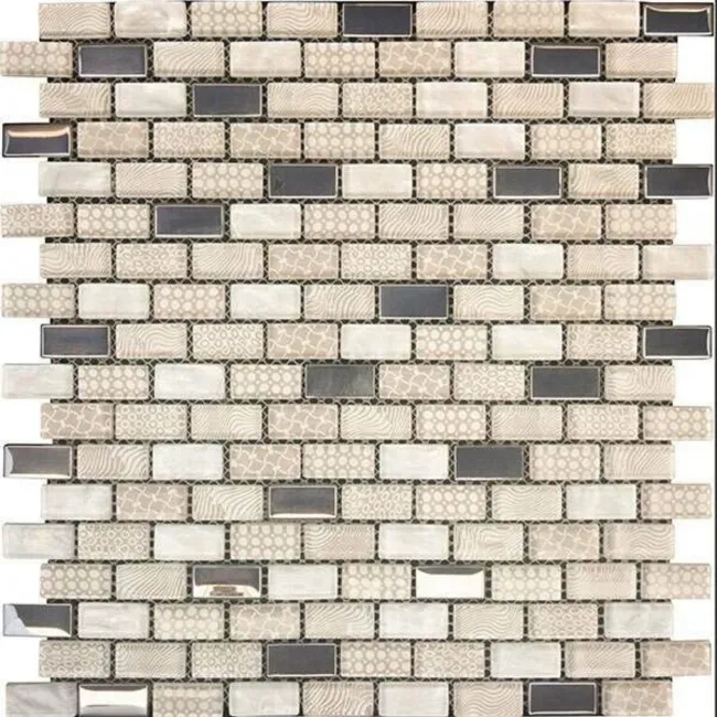 Georgia Oyster Pearl Glass Mosaic