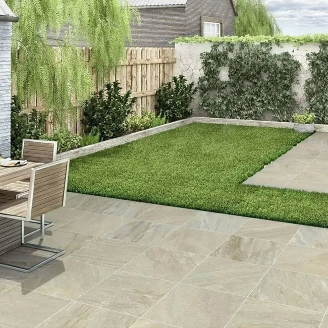 Icarus Beige Porcelain Outdoor Slab