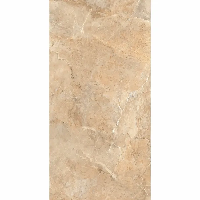 Immense Peach Stone Effect Polished Porcelain Wall and Floor Tile