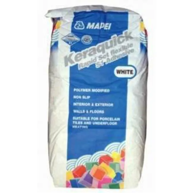 Keraquick White Fast Setting Adhesive 20kg