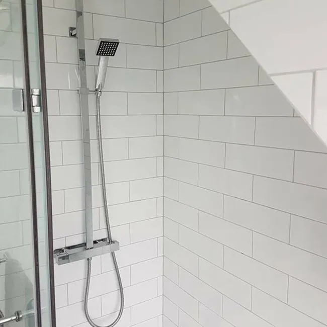 Linear Gloss Wall White Metro Tiles