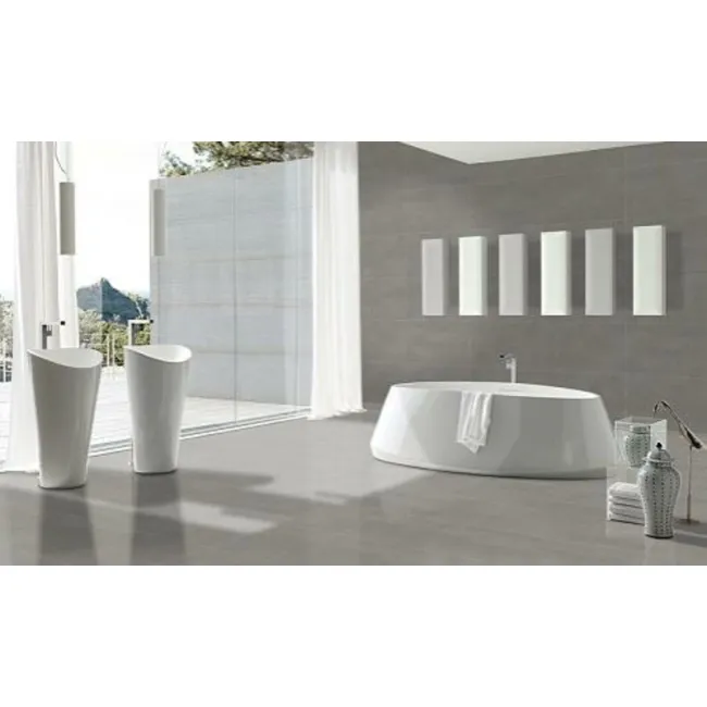 Lounge Light Grey Polished Porcelain Wall and Floor Tile