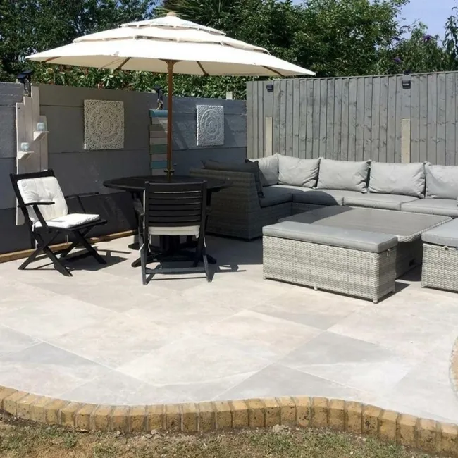 Maverick Grey Outdoor Slab Tiles