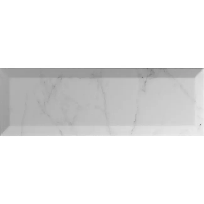 Metro Stone Effect Marble XL White Wall Metro Tiles