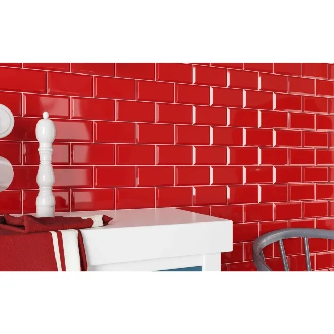 Mini Metro Red Wall Tiles