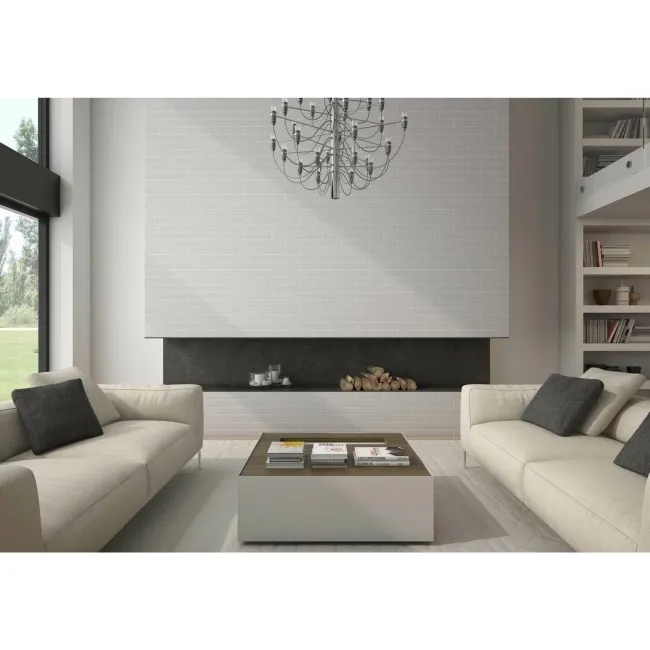 Muralla White Brick Wall Tiles