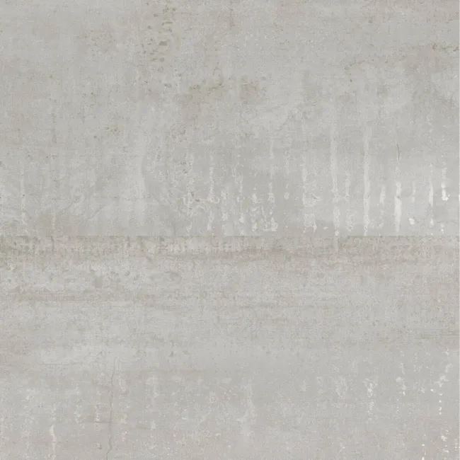 Metal Silver Rectified Porcelain Floor Tile
