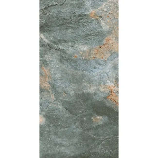 Slate Way Green Matt Porcelain Wall and Floor Tile
