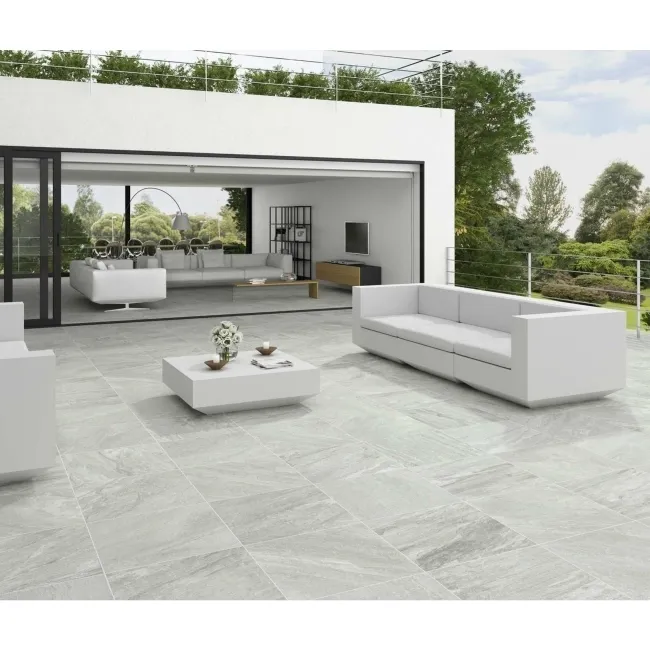 Icarus Grey Porcelain Outdoor Slab