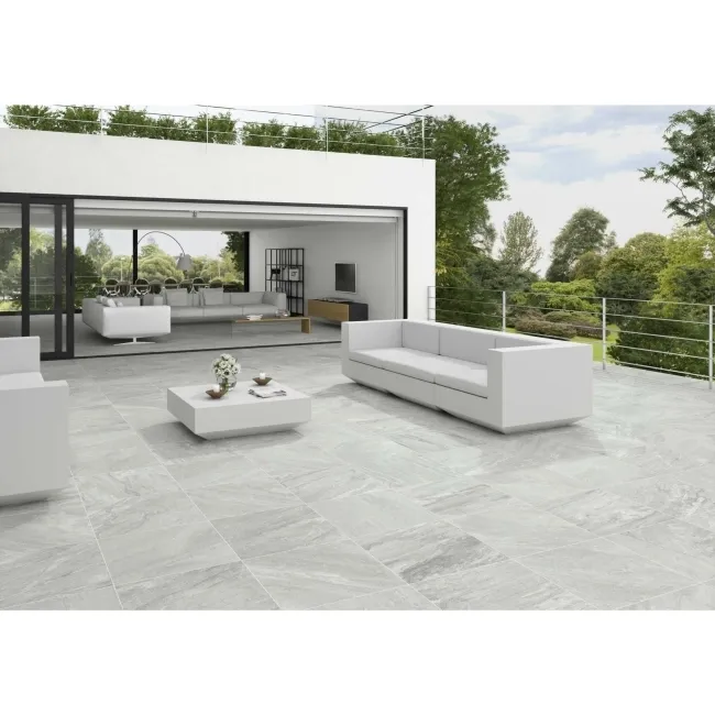 Icarus Grey Porcelain Outdoor Slab