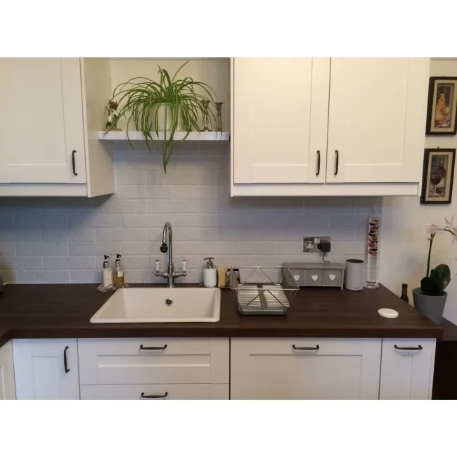 Muralla White Brick Wall Tiles