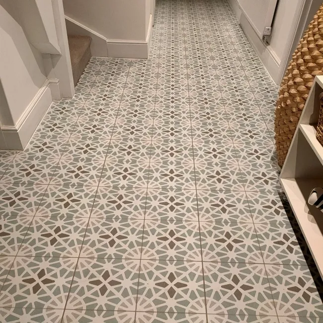 Adele Light Blue Floor Tile