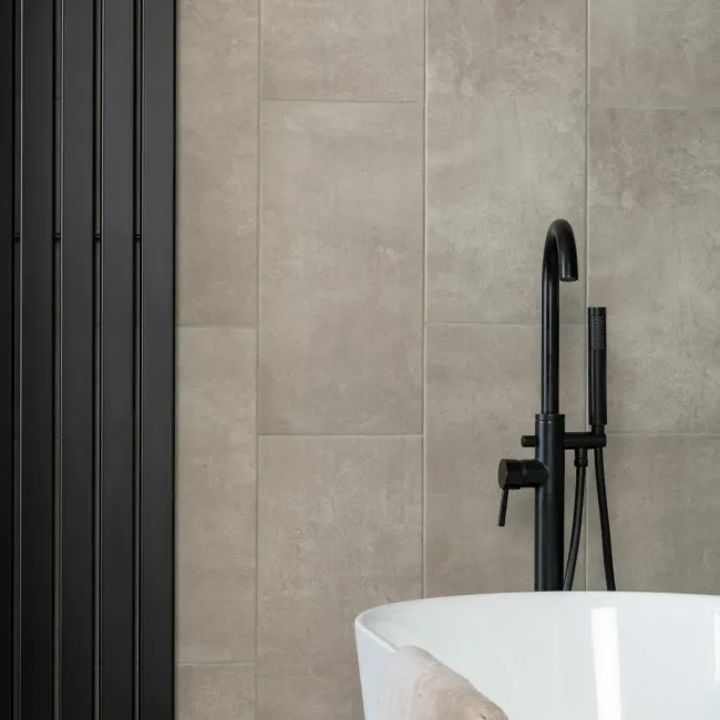 Urban Taupe Cement Effect Matt Porcelain Wall and Floor Tile