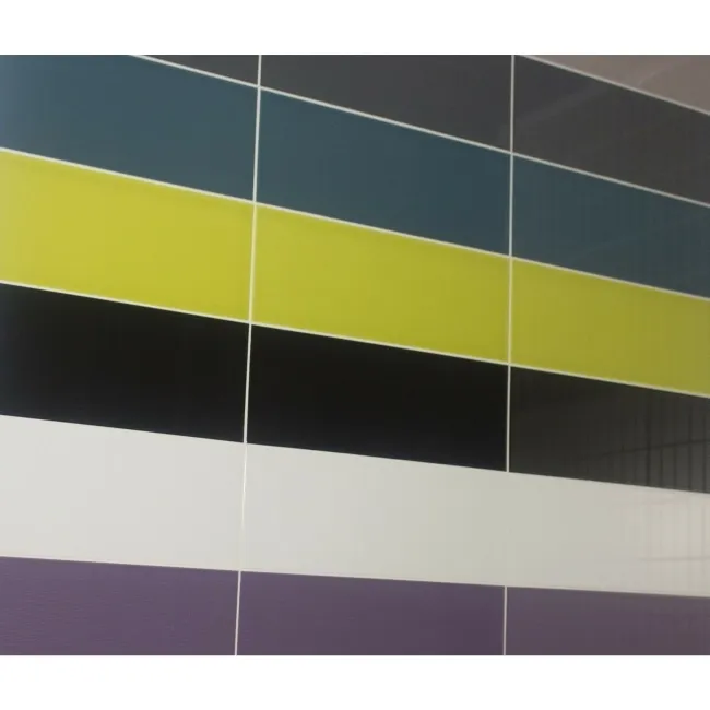 Vivid Gloss Ceramic Wall Black Brick Tiles