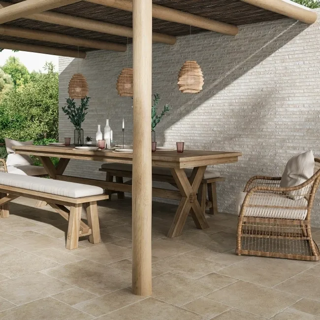 Yosemite Ivory Split Face Wall Tiles