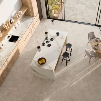 Crassana Beige Concrete Effect Matt Large Porcelain Floor Tile