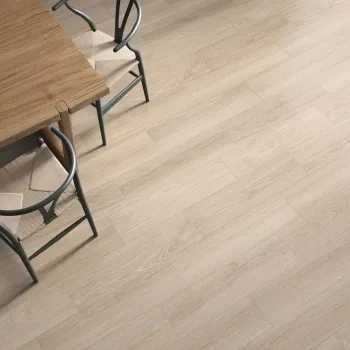 Gironde Ivory Oak Wood Effect Matt Porcelain Floor Tile