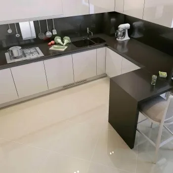 Super White Large Polished Porcelain Floor Tile