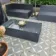 Bellevue Decor Graphite Matt Stone Effect Porcelain Outdoor Slab Tile