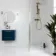 Galaxy Arctic White Stone Effect Semi Polished Porcelain Wall and Floor Tile