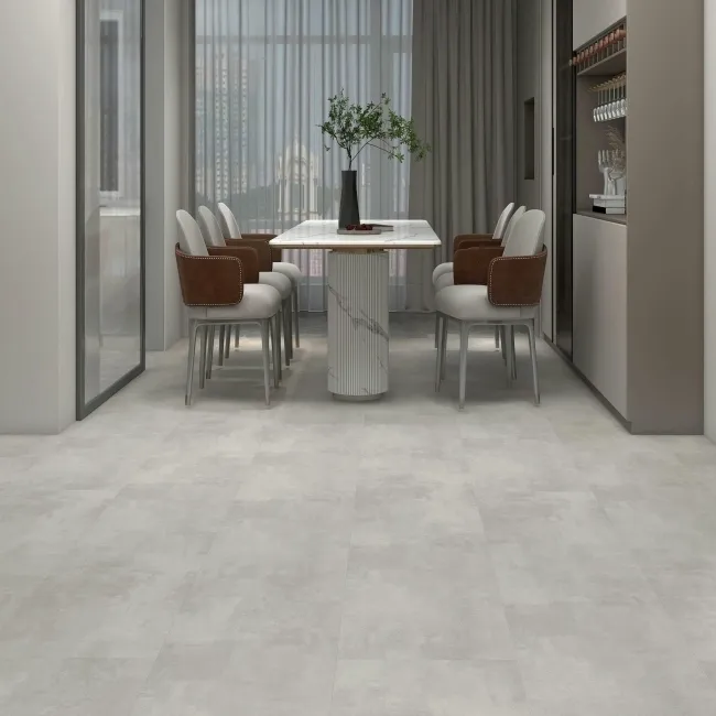 Antalya Grey Stone Tile Luxury Click Vinyl Flooring 6mm