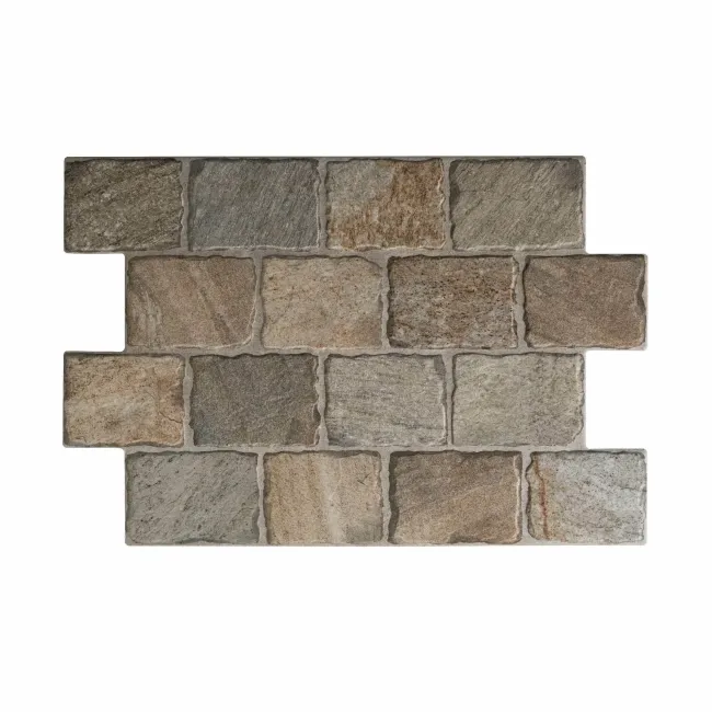 Filita Beige Cobblestone Effect Matt Porcelain Wall Tile
