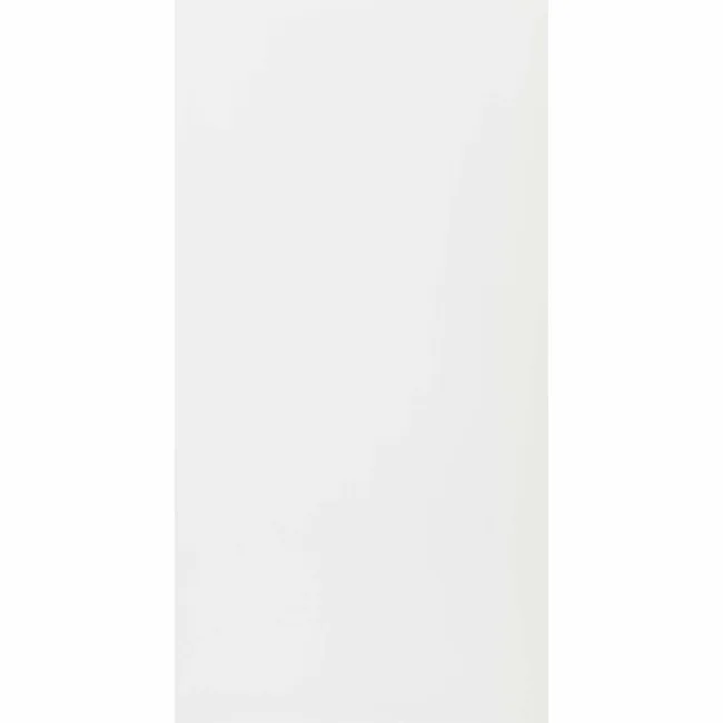 Flat White Matt Ceramic Wall Tile - 300x600