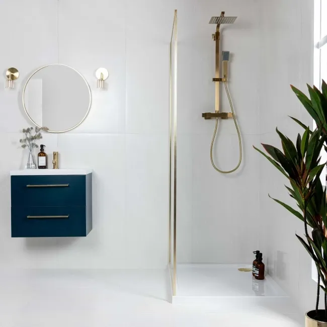 Galaxy Arctic White Stone Effect Semi Polished Porcelain Wall and Floor Tile