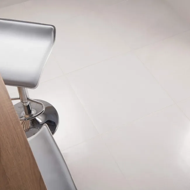 Galaxy Arctic White Stone Effect Semi Polished Porcelain Tile 
