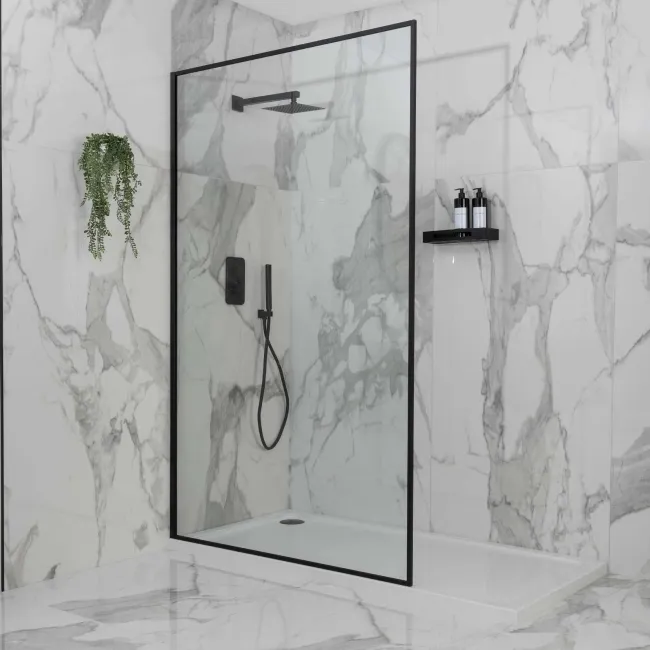 Invictus Grey Marble Effect Polished Porcelain Large Wall and Floor Tile