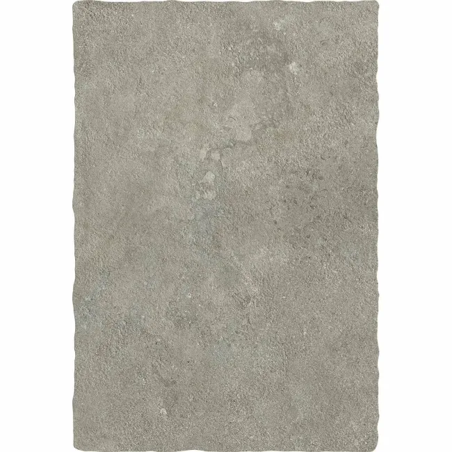 Mineral Dark Grey Rustic Edge Stone Effect Porcelain Tile 