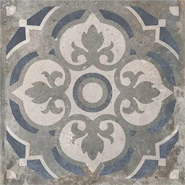 Mischen Dark Grey Decor Concrete Effect Matt Porcelain Outdoor Slab Tile
