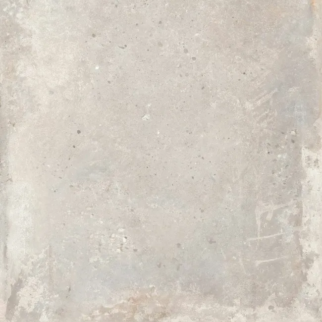 Mischen Light Grey Concrete Effect Matt Porcelain Outdoor Slab Tile