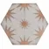 Lylia Terracotta Decor Hexagon Matt Wall and Floor Tile
