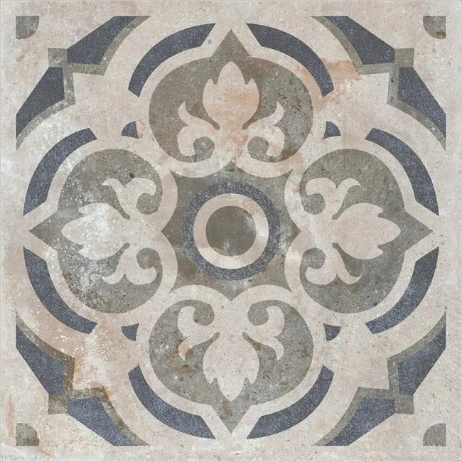 Mischen Light Grey Decor Concrete Effect Matt Porcelain Outdoor Slab Tile