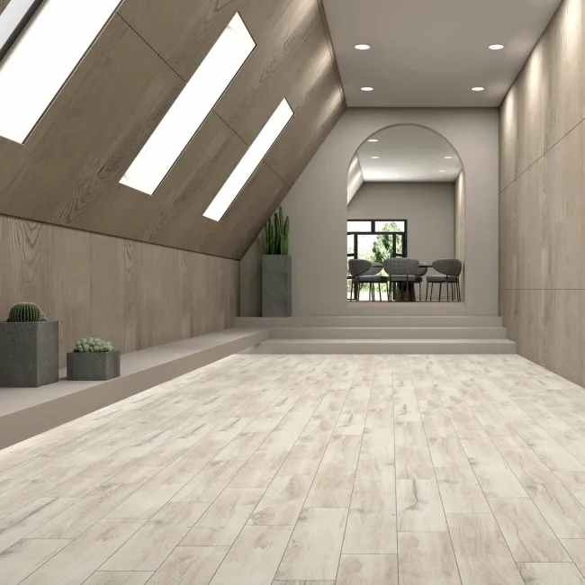 Naturalia Light Oak Wood Effect Matt Porcelain Floor Tile
