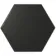 Hexagon Black Wall Tile