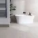 Flakestone Cream Concrete Effect Matt Porcelain Wall and Floor Tile