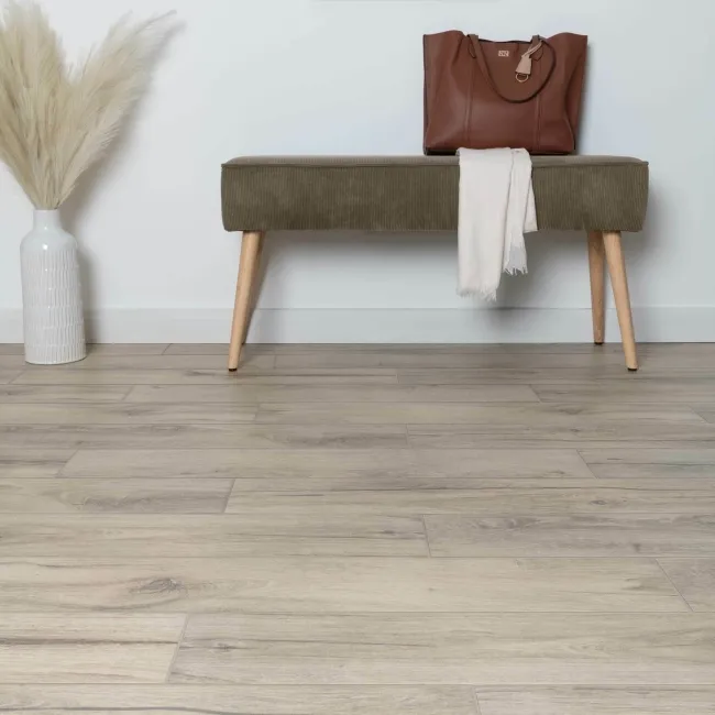Naturalia Limed Oak Wood Effect Matt Porcelain Floor Tile