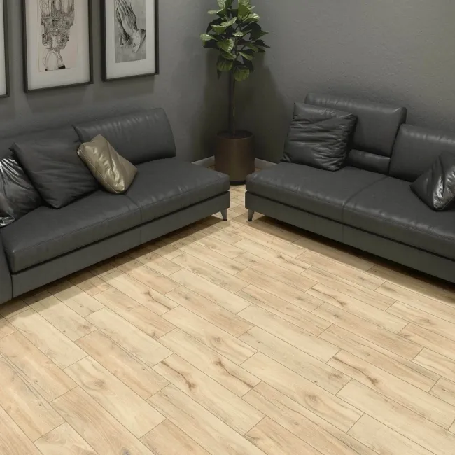 Naturalia Limed Oak Wood Effect Matt Porcelain Floor Tile