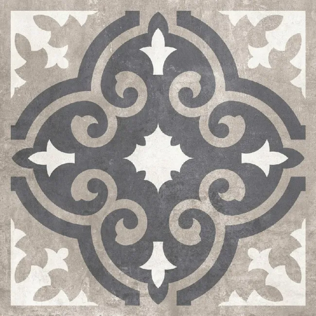 Porto Decor Grey Concrete Effect Matt Porcelain Outdoor Slab Tile